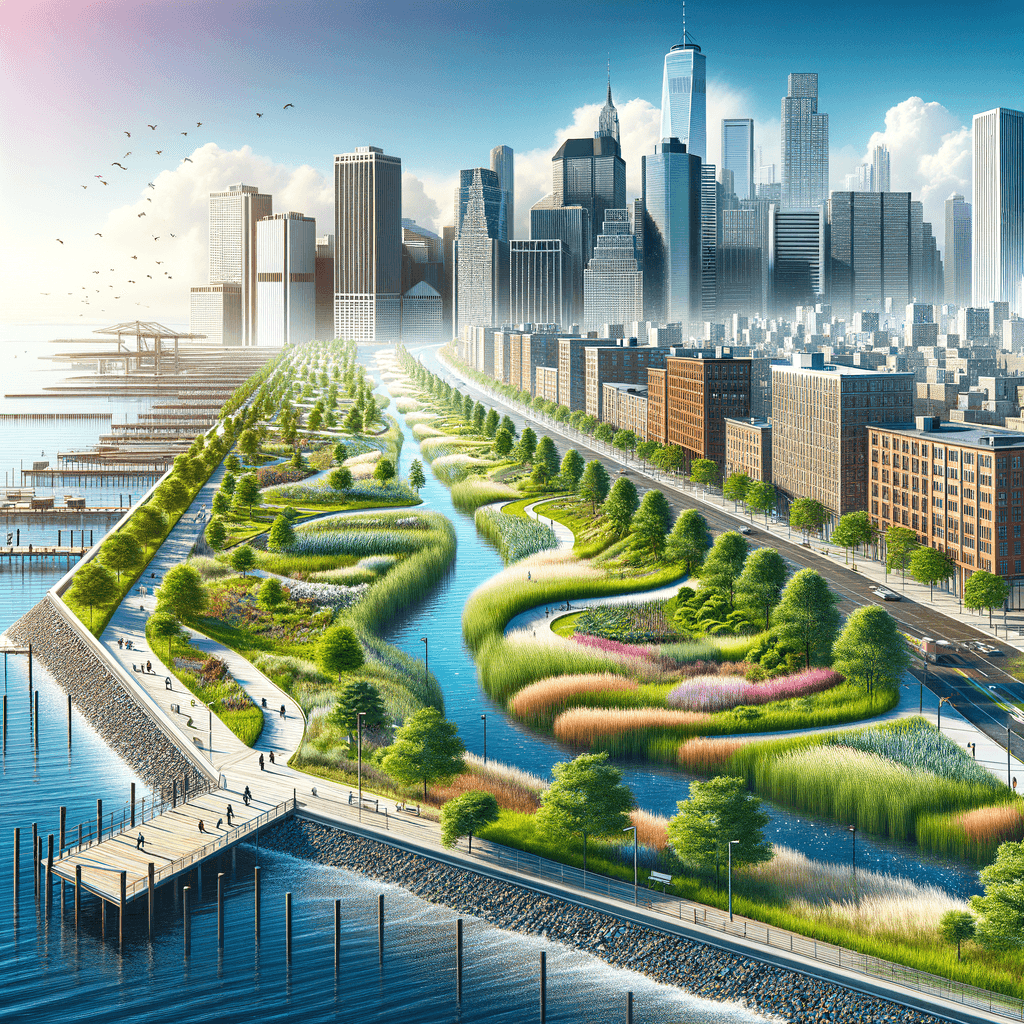 Integrating Living Shorelines into Urban Waterfront Revitalization